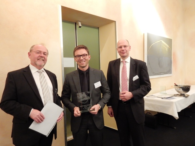 Verleihung CrefoZert-Award durch Creditreform